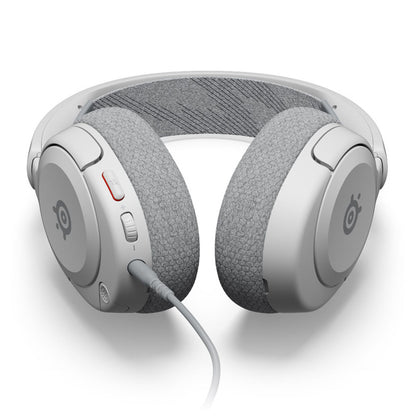 Slušalke žične SteelSeries naglavne z mikrofonom 1x3,5mm Arctis Nova 1 bela Gaming (61607)