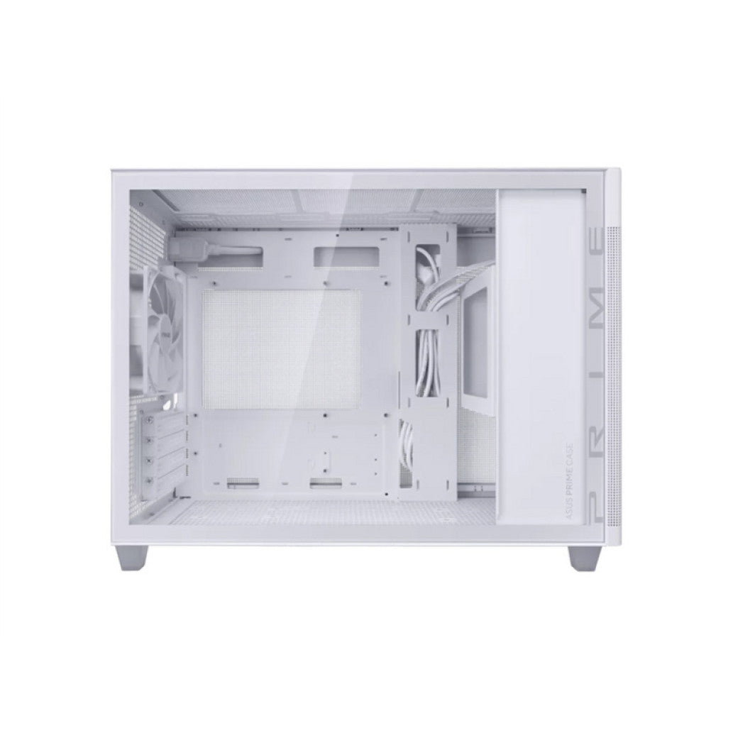 Ohišje Asus Prime AP201 - Seklena stranica miniATX - bela