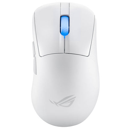Miš Asus brezžična + Bluetooth USB-C Keris II Ace optična gaming AimPoint 4200DPI bela (90MP03N0-BMUA10)