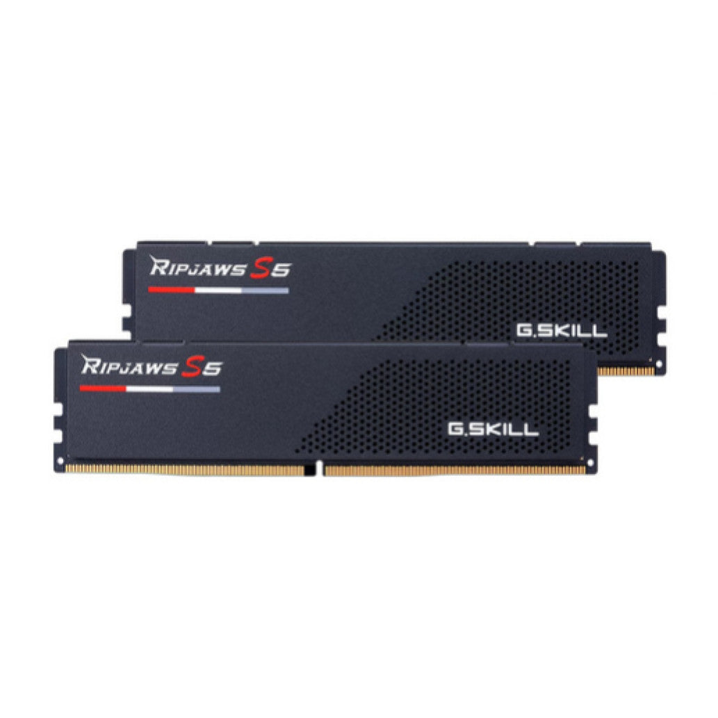 DDR5 32GB 6000MHz CL30 KIT (2x16GB) G.Skill Ripjaws S5 XMP3.0 1,35V Gaming črna (F5-6000J3040F16GX2-RS5K)