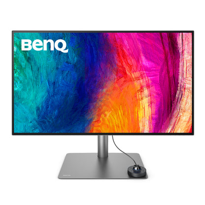 Monitor BenQ 80 cm (31,5") PD3225U 3840x2160 grafično oblikovanje IPS 5ms 2xHDMI DisplayPort Thunderbolt3 85W Thunderbolt3-Out 3xUSB3.2 USB-C-Out Pivot Zvočniki 2x2,5W  DCI-P3-98% HDR400 DesignVue Del