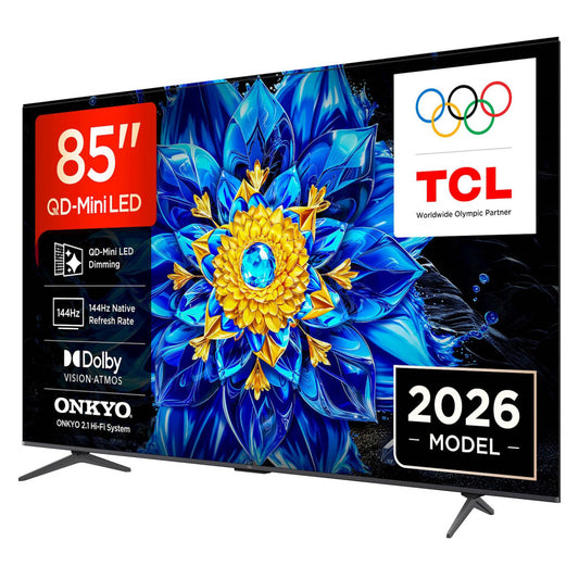 TV sprejemnik TCL 85,0" 215,9 cm 85P8L 3840x2160 QD Mini LED Google TV 4xHDMI USB BT WiFi Airplay2 Miracast  HDR10+