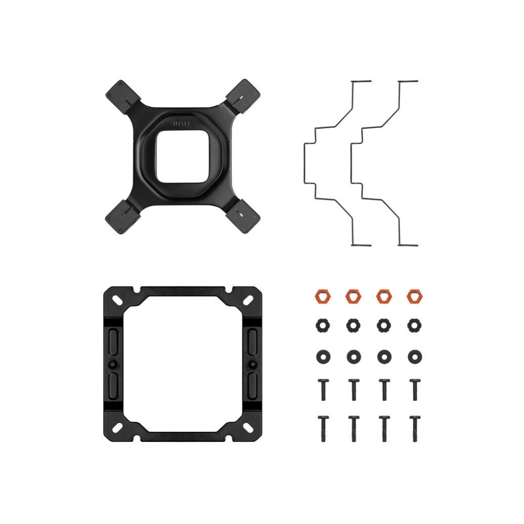 Zračni hladilnik DeepCool AK400 Digital - 120mm 28 dB 156mm ARGB črna (R-AK400-BKADMN-G)
