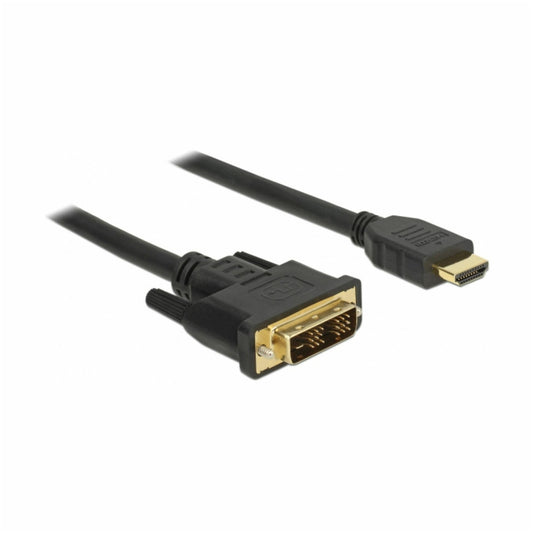Kabel HDMI(m)=>DVI Digital (18+1) 2,00m Delock 85584