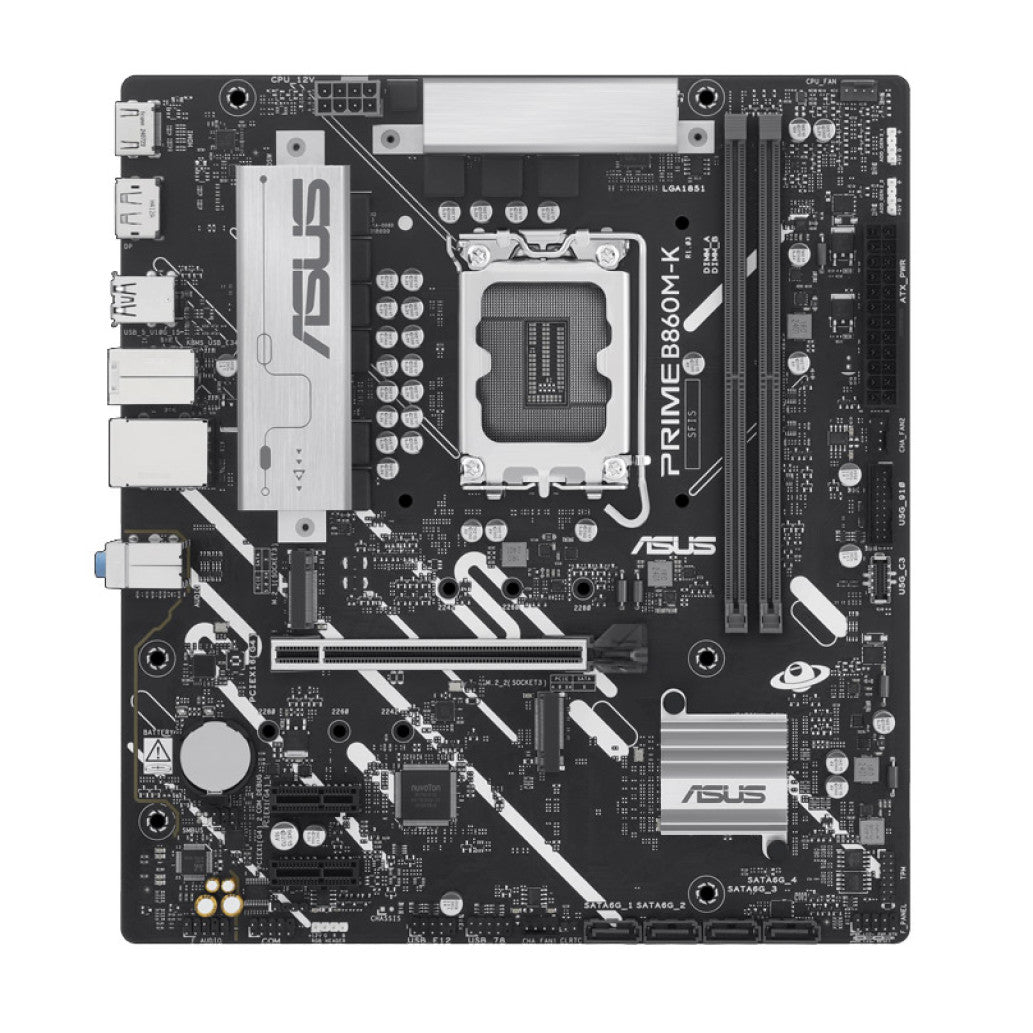 Osnovna plošča LGA1851 Asus PRIME B860M-K microATX 1xHDMI 1xDisplayPort