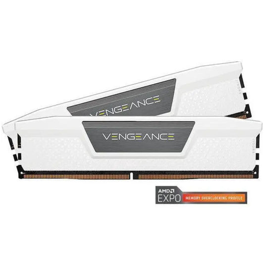 DDR5 32GB 6000MHz CL32 KIT (2x16GB) Corsair Vengeance EXPO 1,4V bela (CMK32GX5M2B6000Z30W)