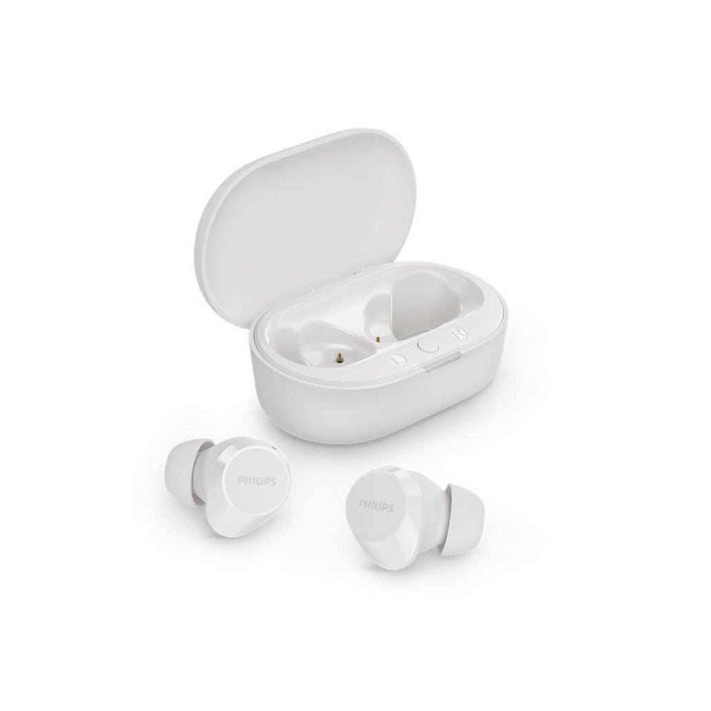Slušalke brezžične ušesne Bluetooth Philips TAT1209WT bele (TAT1209WT/00)