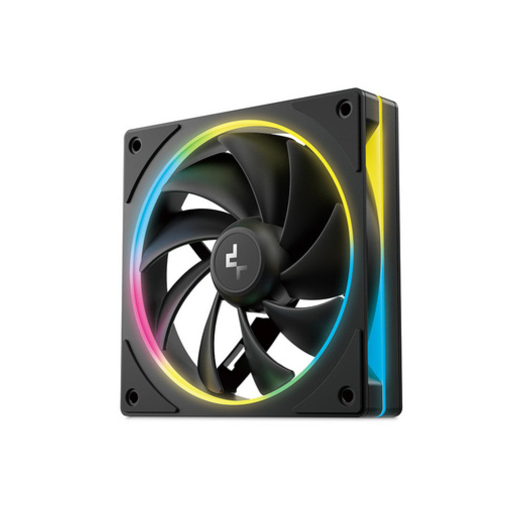 Ventilator Deepcool FL12 120mm črna ARGB (3 pack)
