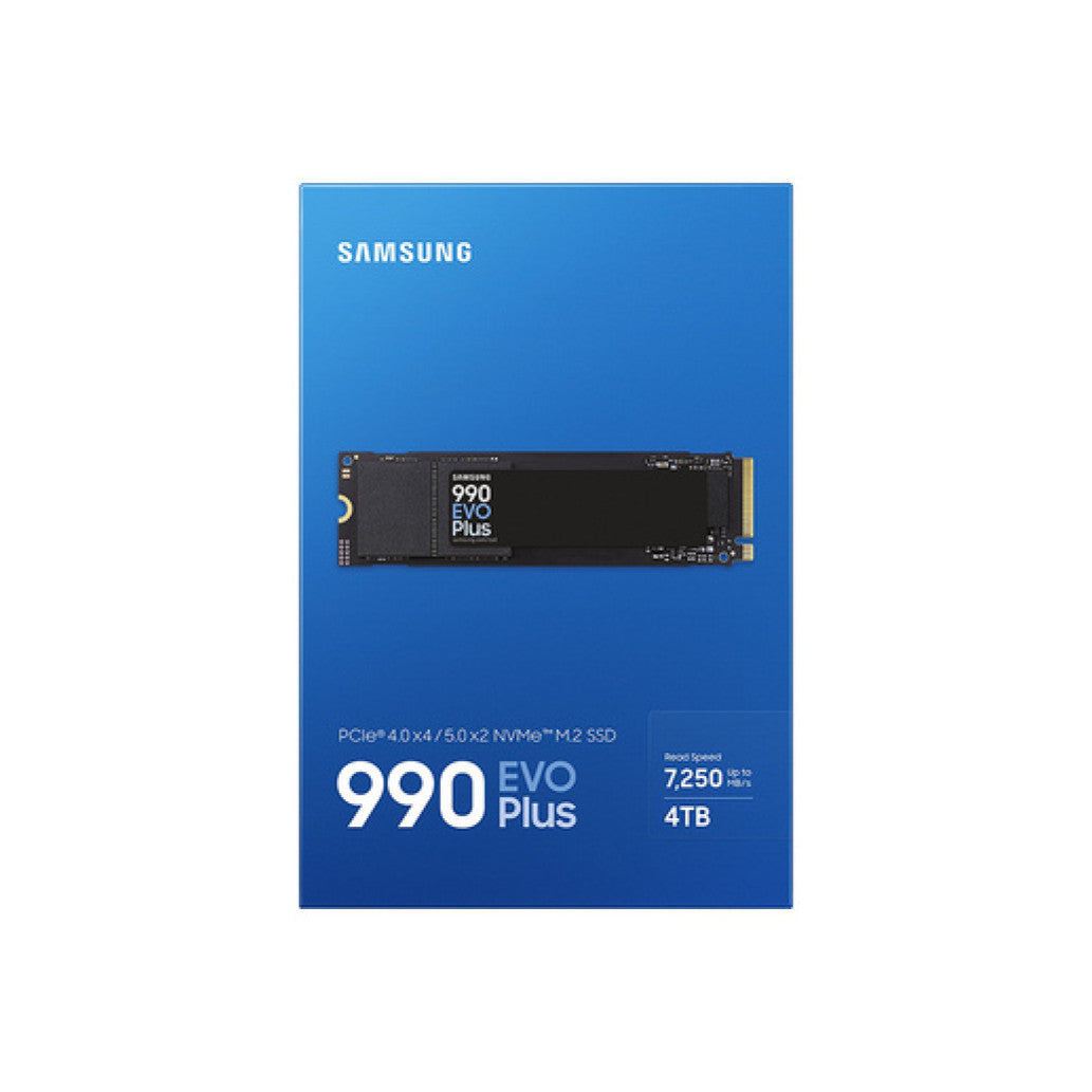 Disk SSD M.2 NVMe PCIe 5.0 4TB Samsung 990 EVO Plus 2280 7250/6300MB/s (MZ-V9S4T0BW)