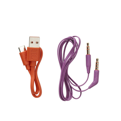 Slušalke brezžične JBL naglavne BT/1x3,5mm JR460NC roza Bluetooth otroške (JBLJR460NCPIK)