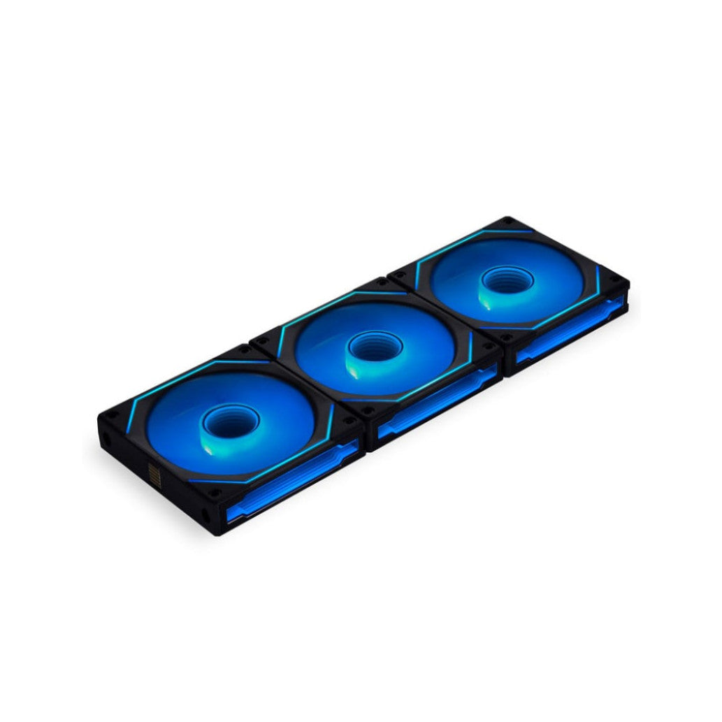 Ventilator Lian-Li UNI FAN SL-INFINITY 120mm, črna ARGB (3 pack + kontroler)
