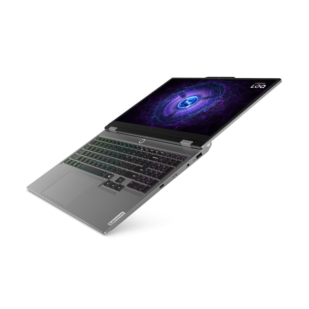 Prenosnik Lenovo 39,6 cm (15,6") LOQ 15 1920x1080 IPS G-SYNC 300nit 144Hz i7-13650HX/32GB/512GB/BL/RTX4050-6GB/DOS (83DV01EHSC)
