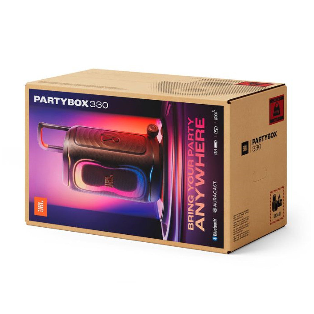 Zvočnik JBL PartyBox 330 280W 2.1 (črna)