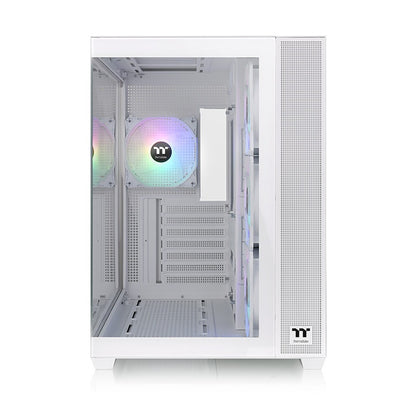 Ohišje Thermaltake View 380 TG MidiATX - bela ARGB
