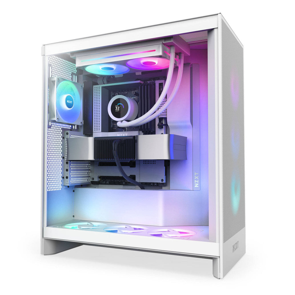Vodno hlajenje NZXT Kraken Plus - 240mm RGB bela (RL-KR240-W2)