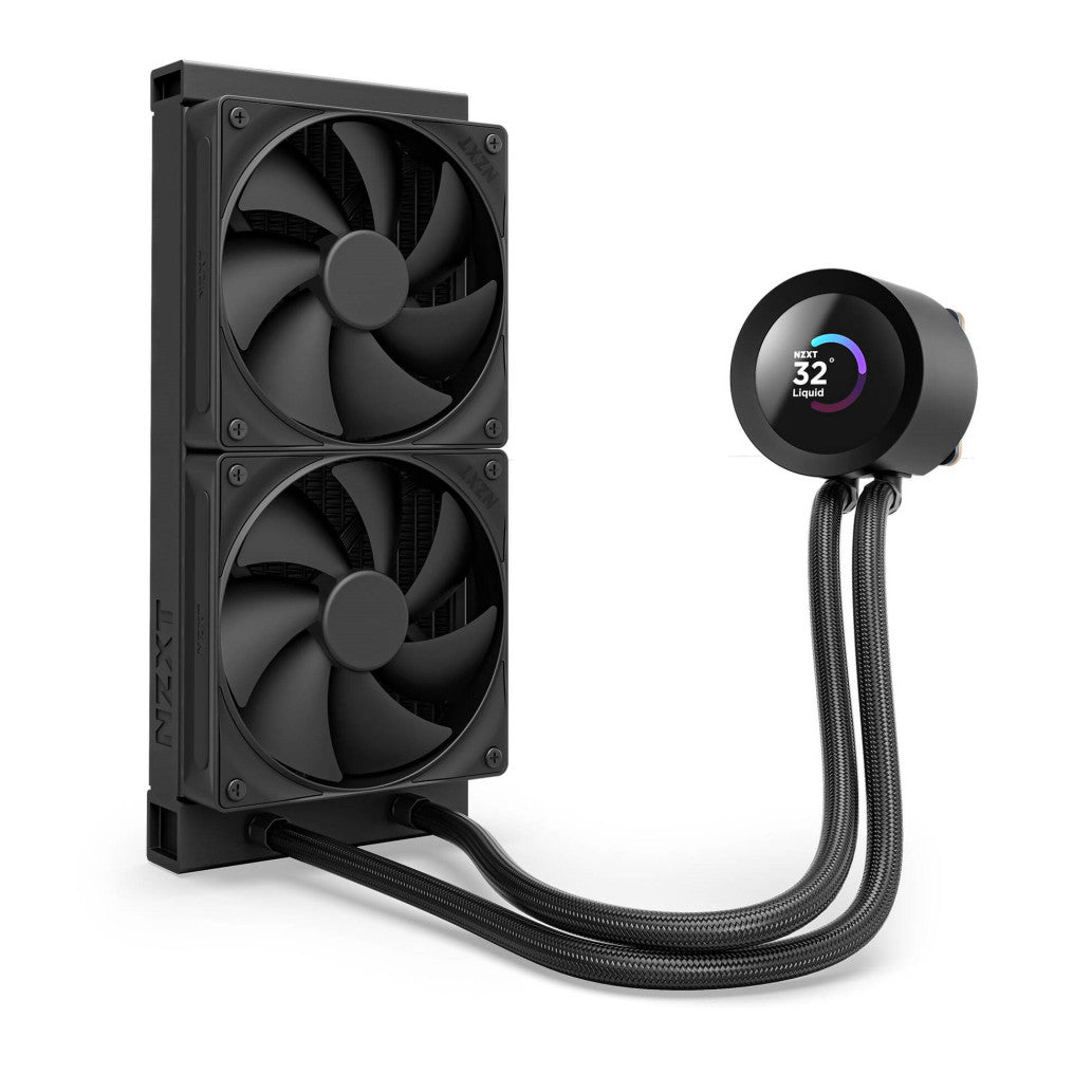 Vodno hlajenje NZXT Kraken Plus - 240mm črna (RL-KN240-B2)