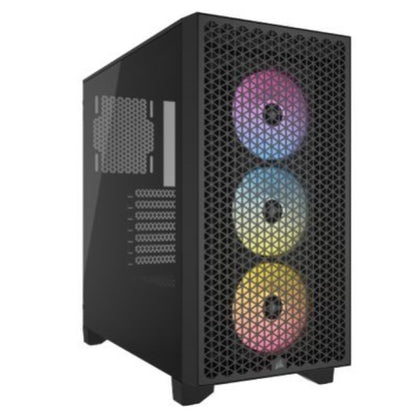 Ohišje Corsair 3000D MidiATX - črna RGB
