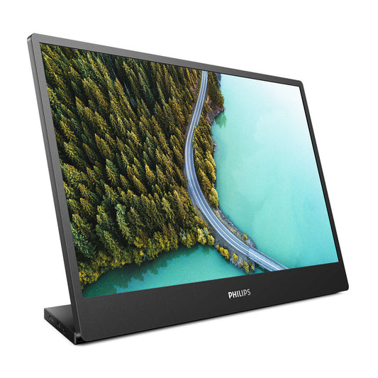 Monitor Philips 39,6 cm (15,6") 16B1P3302 1920x1080 Prenosni monitor 75Hz IPS 4ms USB-C Pivot Zvočniki  3H sRGB64% SeparateSync