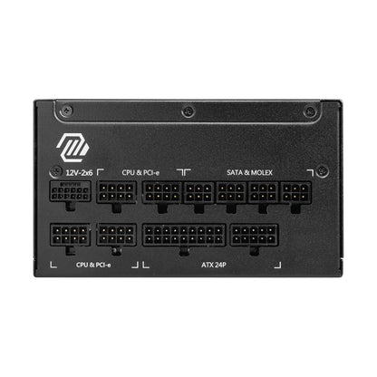 Napajalnik - 1000W MSI MAG A1000GL 80Plus Gold 90% ATX 3.1 (Gen5) Modular 135mm črna (306-7ZP9B11-CE0)