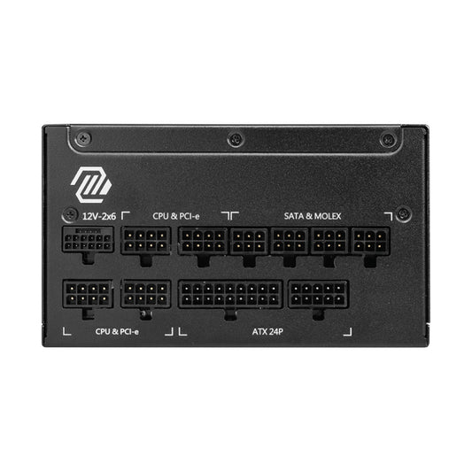 Napajalnik - 1000W MSI MAG A1000GL 80Plus Gold 90% ATX 3.1 (Gen5) Modular 135mm črna (306-7ZP9B11-CE0)