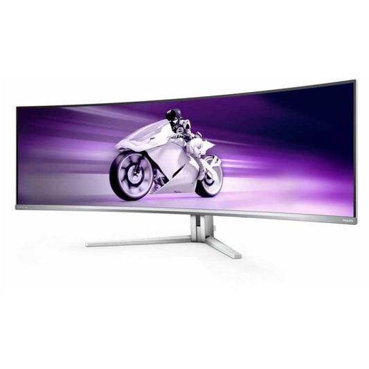 Monitor Philips 124,5 cm (49,0") 49M2C8900L 5120x1440 Curved Gaming 144Hz QD-OLED 0,03ms 2xHDMI DisplayPort USB-C 90W 4xUSB3.2 HAS Zvočniki 4x7,5W  DCI-P3-99% FreeSync Premium PRO KVM HDR400
