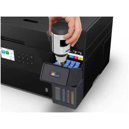Tiskalnik multifunkcijski brizgalni barvni Epson EcoTank Office L6370 A4 duplex tisk duplex skeniranje USB LAN WiFi 18ppm (C11CL43403)