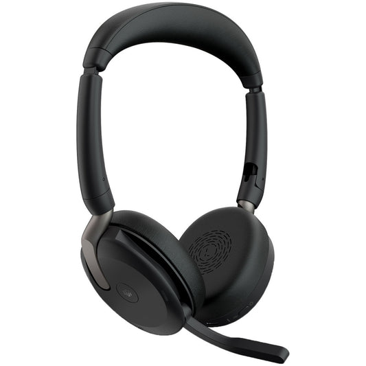 Slušalke brezžične Jabra naglavne BT USB-C/USB-A Evolve2 65 flex črna (26699-989-899)