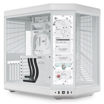 Ohišje Hyte Y70 Touch ATX - bela