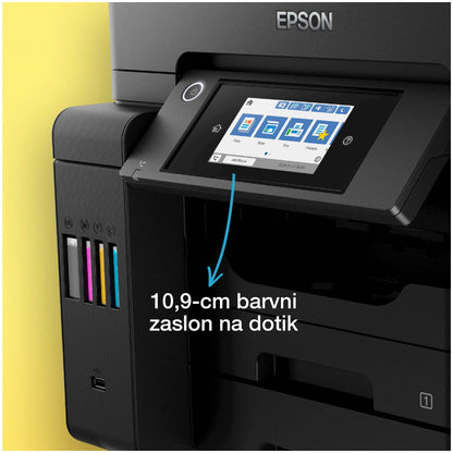 Tiskalnik multifunkcijski brizgalni barvni Epson EcoTank Office Pro L6570 A4 duplex tisk duplex skeniranje USB LAN WiFi 21ppm (C11CJ29402)