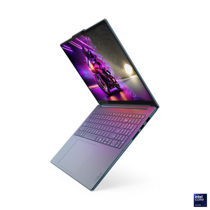 Prenosnik Lenovo 40,64 cm (16,0") Yoga Pro 9 2880x1800 OLED 500nit 120Hz Ultra 7-255H/32GB/SSD1TB/BL/ALU/RTX5050-8GB/Win11Home (83L00016SC)
