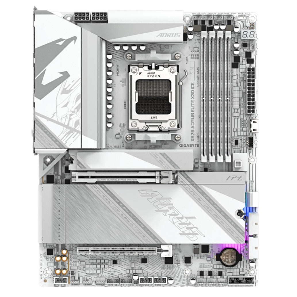 Osnovna plošča AM5 GigaByte AORUS Elite X3D ICE ATX HDMI