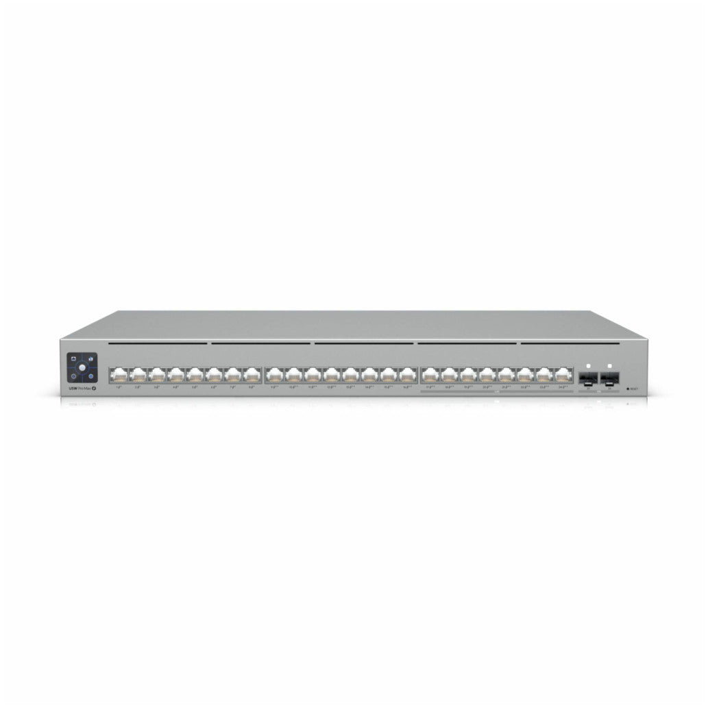 STIKALO 16-PORT + 2x SFP Ubiquiti UniFi 4x2,5Gbp/s 12x1Gbp/s 2x10g SFP+ Managed Rackmount (USW-PRO-MAX-16)