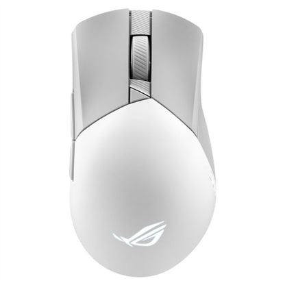 Miš Asus brezžična ROG Gladius III AimPoint optična gaming 36000DPI RGB bela (90MP02Y0-BMUA10)