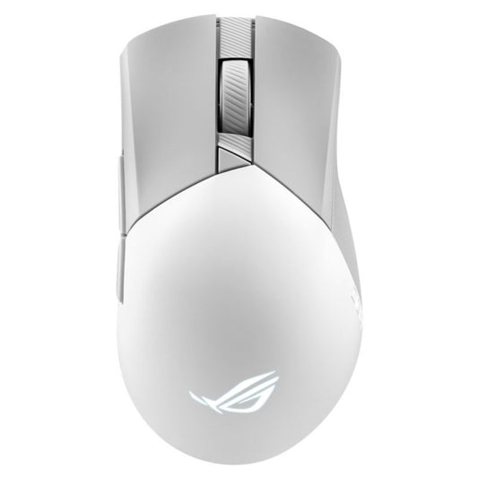 Miš Asus brezžična ROG Gladius III AimPoint optična gaming 36000DPI RGB bela (90MP02Y0-BMUA10)