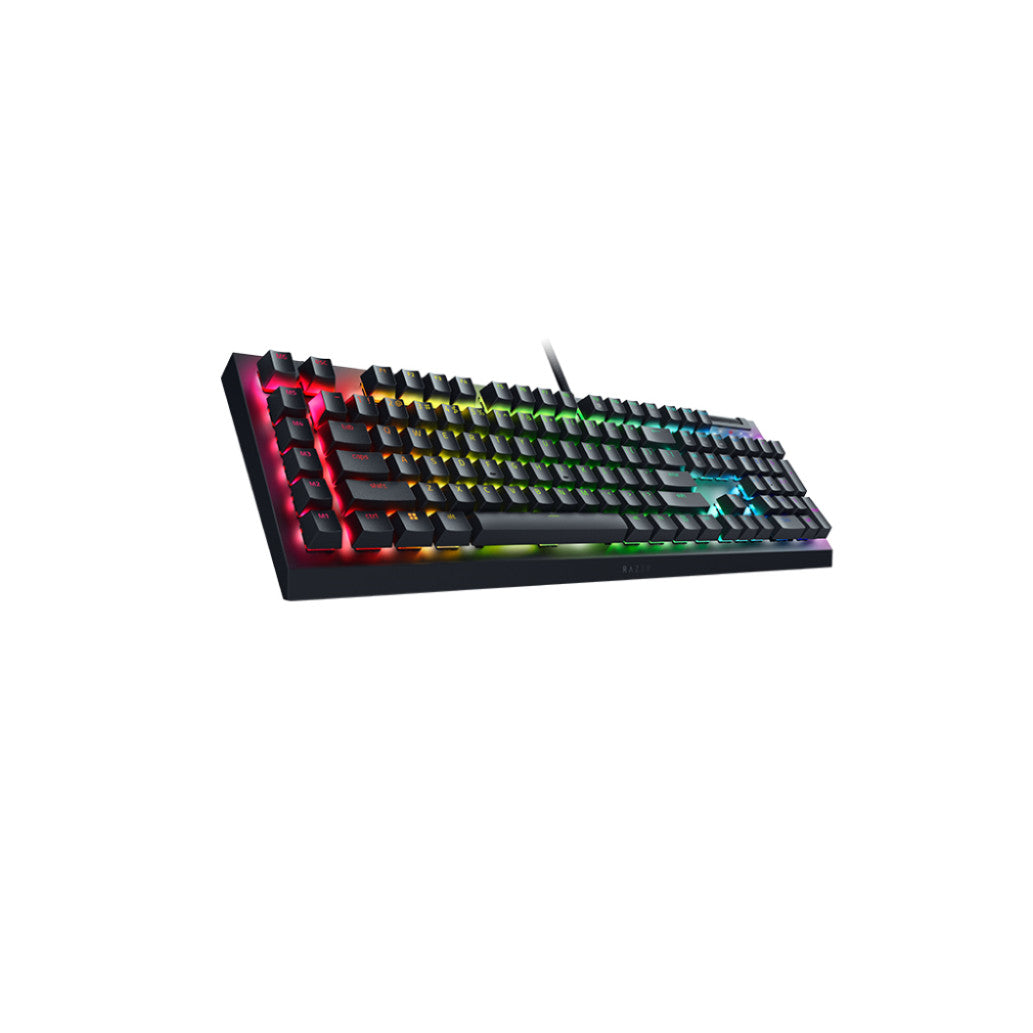 Gaming Tipkovnica Žična Razer BlackWidow V4 X US | SLO gravura črna RGB zelena stikala (RZ03-04700100-R3M1)