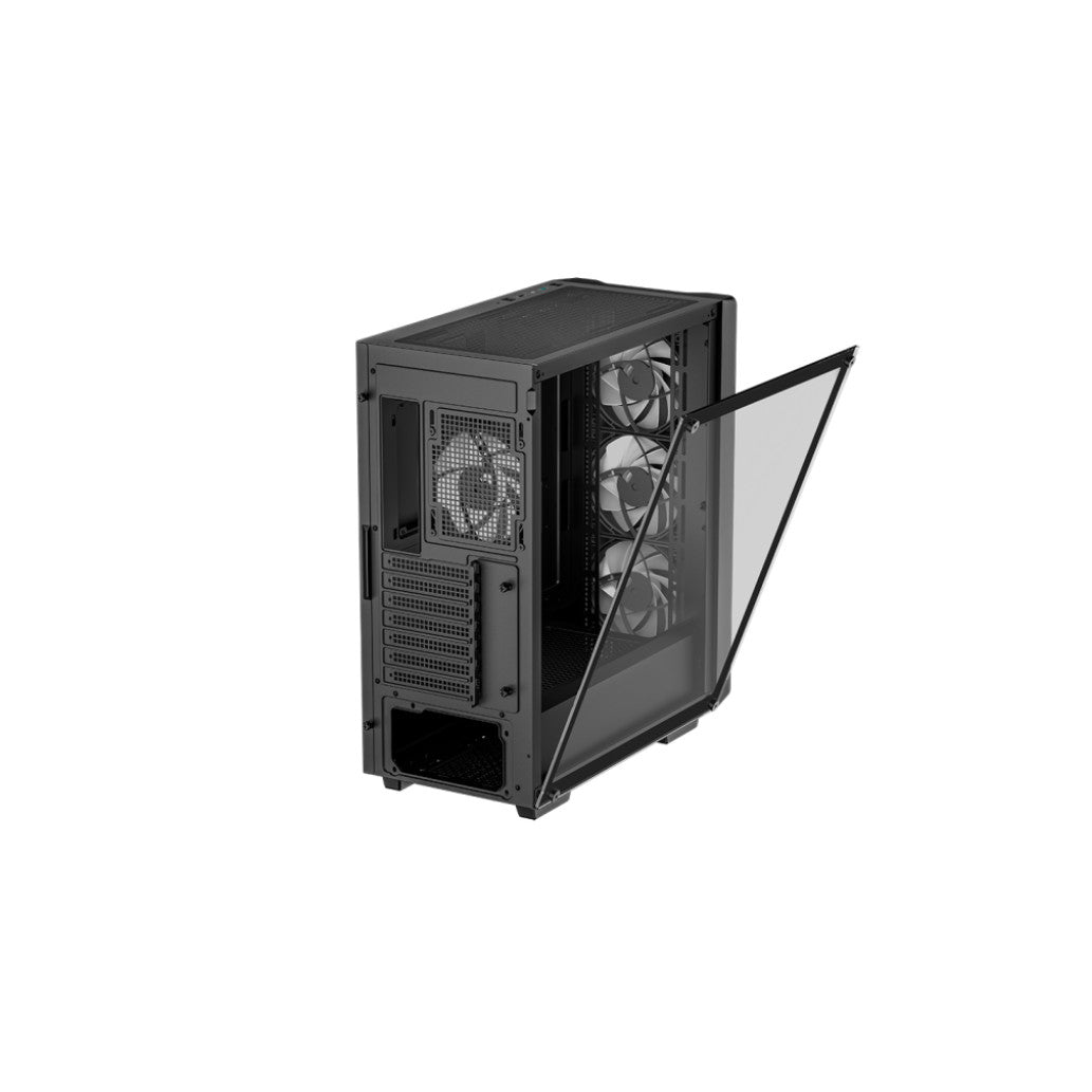 Ohišje Deepcool CC560 V2 MidiATX - črna ARGB