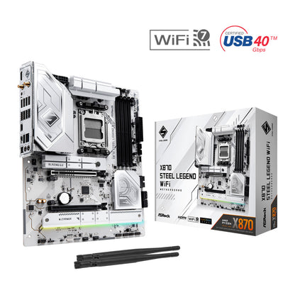 Osnovna plošča AM5 Asrock Steel Legend WiFi ATX 1xHDMI 2.1
