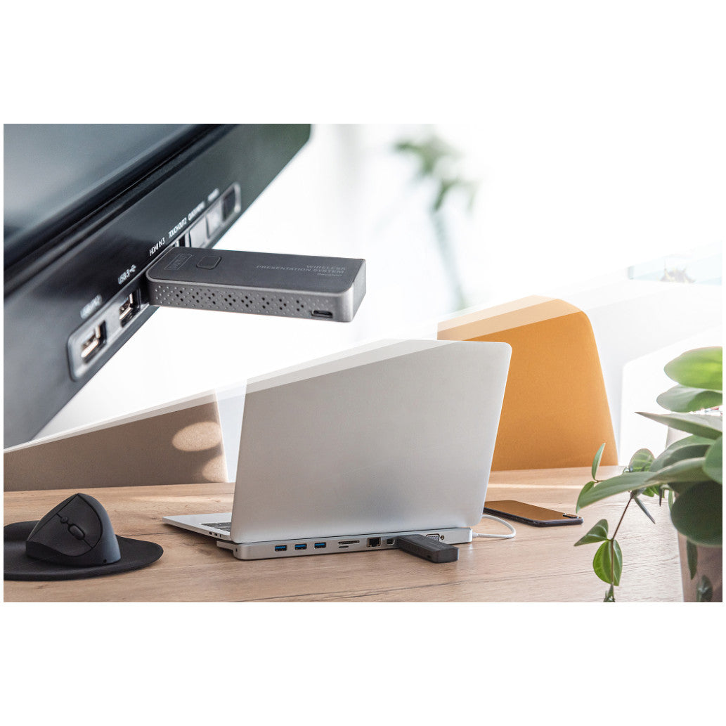 Brezžični ojačevalec signala HDMI SET Click & Present MINI Digitus (DS-55319)