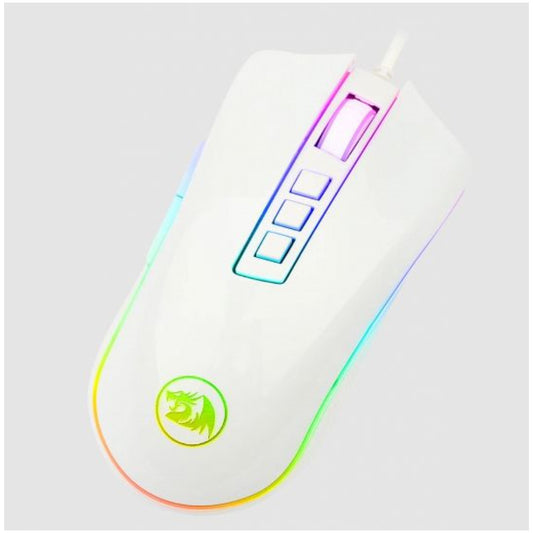 Miš Redragon Žična Cobra M711W optična gaming 10000DPI RGB LED osvetlitev bela (7549)