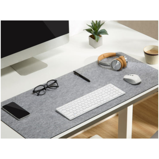 Podloga za miško Ewent filc 900x400x3mm XXL Nedrseča spodnja stran siva (EW3185)