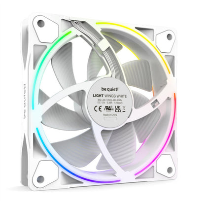 Ventilator Bequiet Light Wings 120mm, bela RGB (3 pack + kontroler)