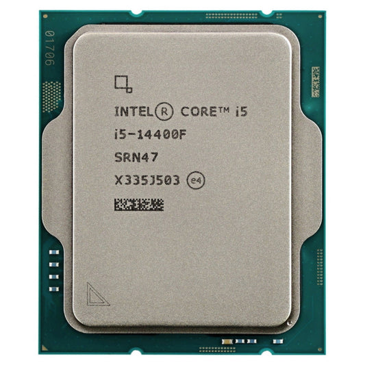 Procesor Intel 1700 Core i5 14400F 10C/16T 2.5GHz/4.7GHz tray 65W/148W brez grafike brez hladilnika