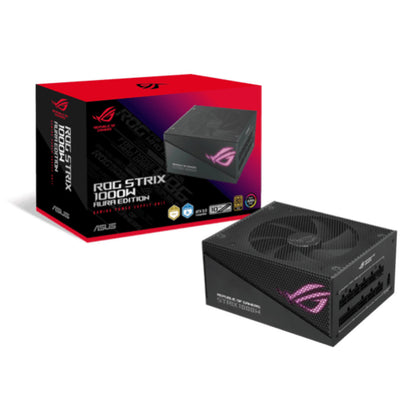 Napajalnik - 1000W Asus ROG STRIX Aura Edition 80Plus Gold 91,5% ATX 12V Modular RGB črna (90YE00P1-B0NA00)