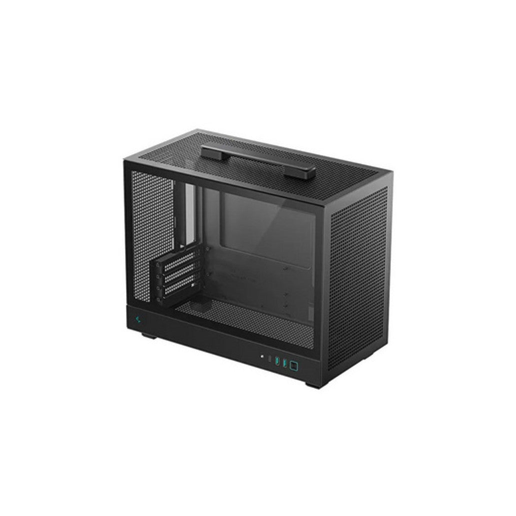 Ohišje Deepcool CH160 PLUS microATX - črna