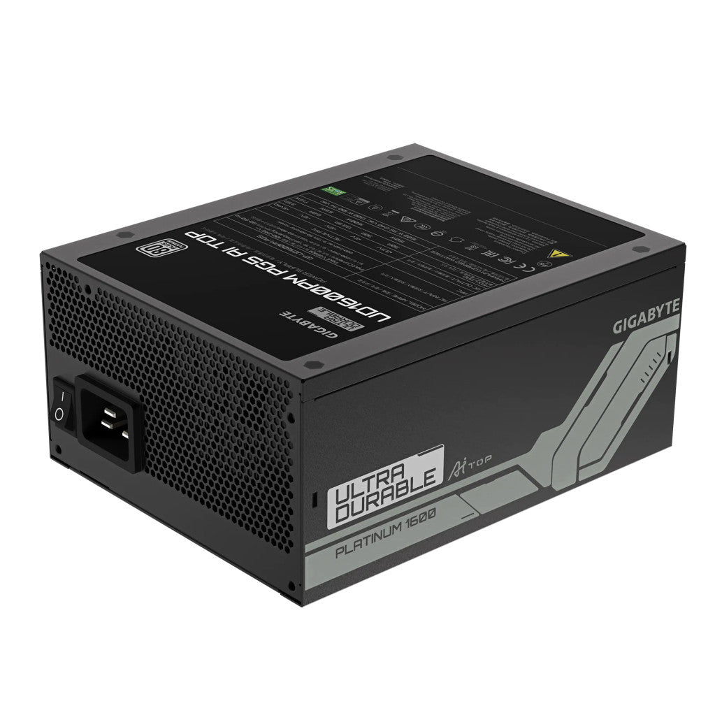 Napajalnik - 1600W GigaByte UD1600PM 80Plus Platinum 90% ATX 3.1 Modular 140mm črna (GP-UD1600PM PG5)