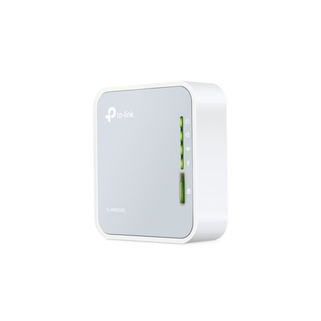 Usmerjevalnik brezžični TP-Link WiFi5 802.11ac AC750 733Mbit/s dualband 1xLAN 1x notranja antena (TL-WR902AC)