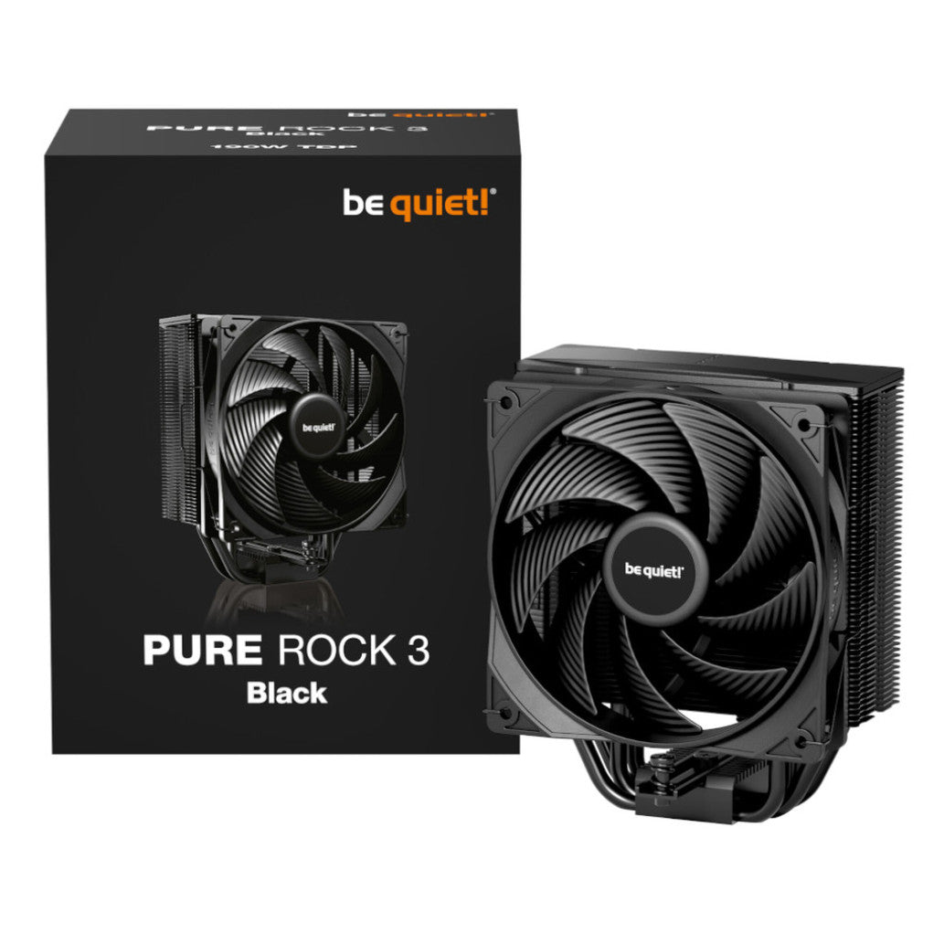 Zračni hladilnik be quiet! Pure Rock 3 - 31,1 dB 154mm črna (BK039)