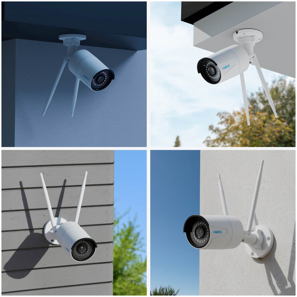 Zunanja nadzorna kamera Reolink 5 MP WiFi napajalnik horizontalno 80°/vertikalno 42° montažna nočni pogled (W320 White)
