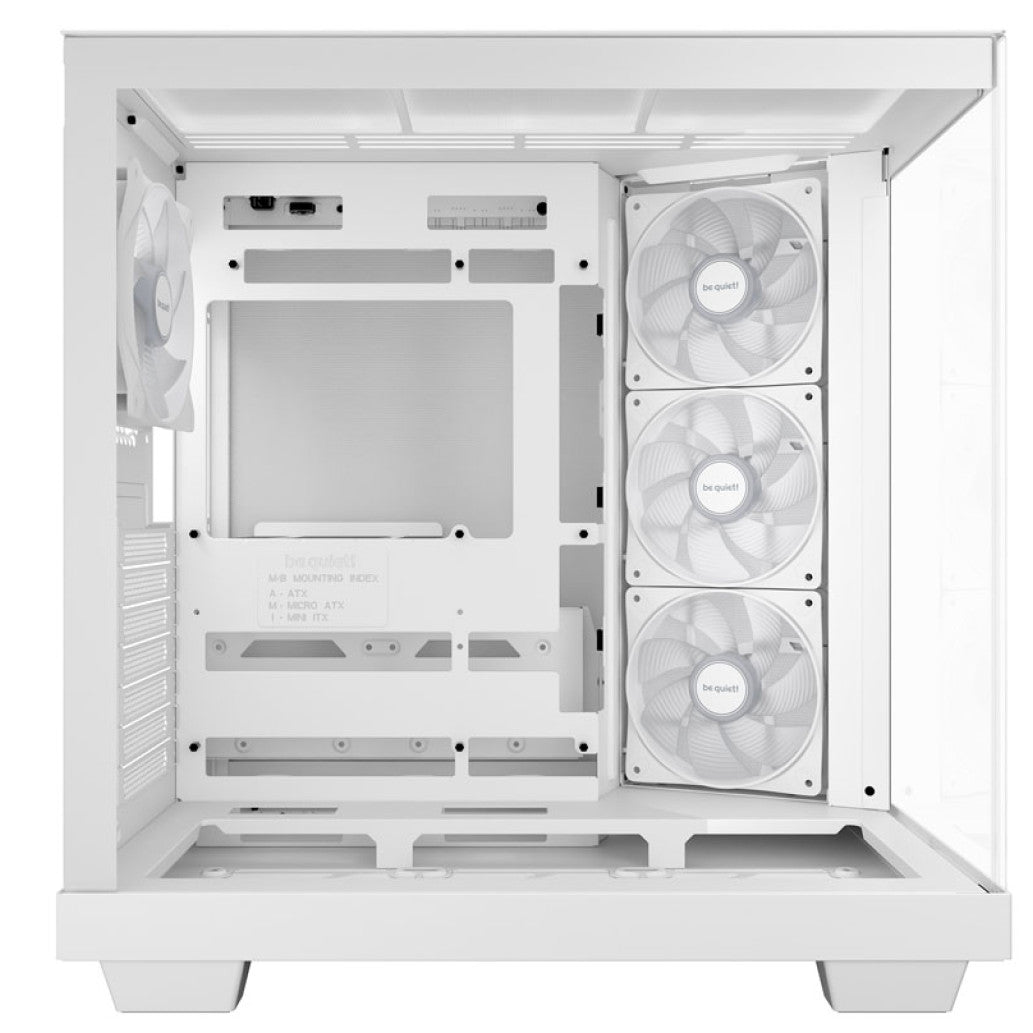 Ohišje be quiet! Light Base 500 LX microATX - bela RGB