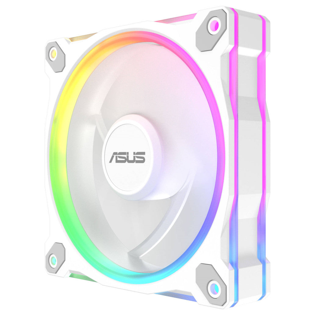 Ventilator Asus Prime MR120 120mm bela ARGB